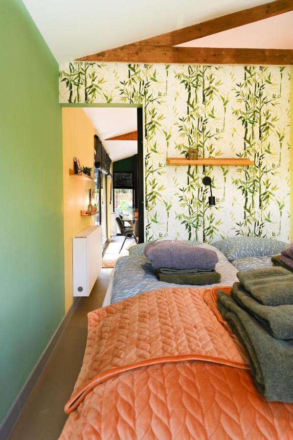 Zen-Bungalow No 1 Met Sauna En Hottub Rheezerveen 외부 사진